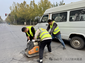 質檢中心聯(lián)合開展技術攻堅 科學搶修S236項目路面坑槽